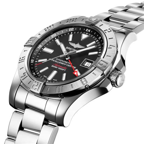 breitling avenger ii gmt 43mm|breitling avenger 43 price.